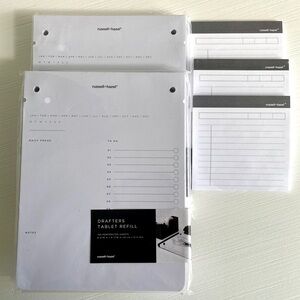 Russell + Hazel Bundle | 2 Drafters Tablet Refills + Sticky Notes